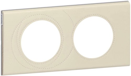 Рамка универсальная Legrand Celiane Corian 2-м. кожа макиато картинка